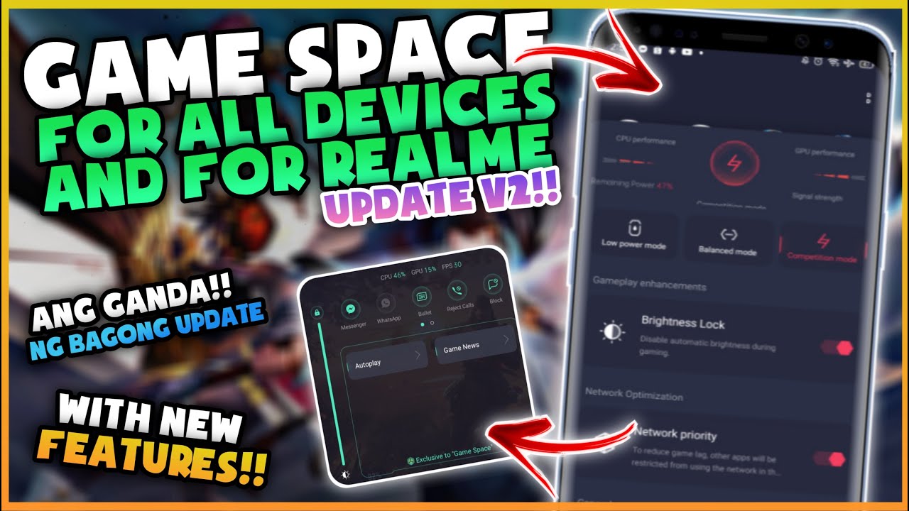 #1 GAME SPACE APK FOR ALL PHONES!! Pwede na sa ng Brand Brands || Plus All Game Space Version Mới Nhất