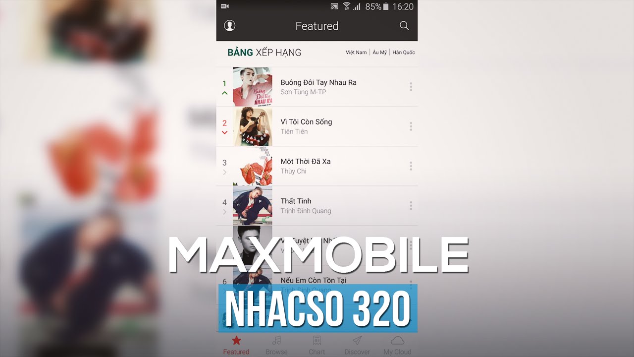 #1 NhacSo320 – Ứng dụng nghe, tải nhạc chất lượng cao miễn phí! Mới Nhất