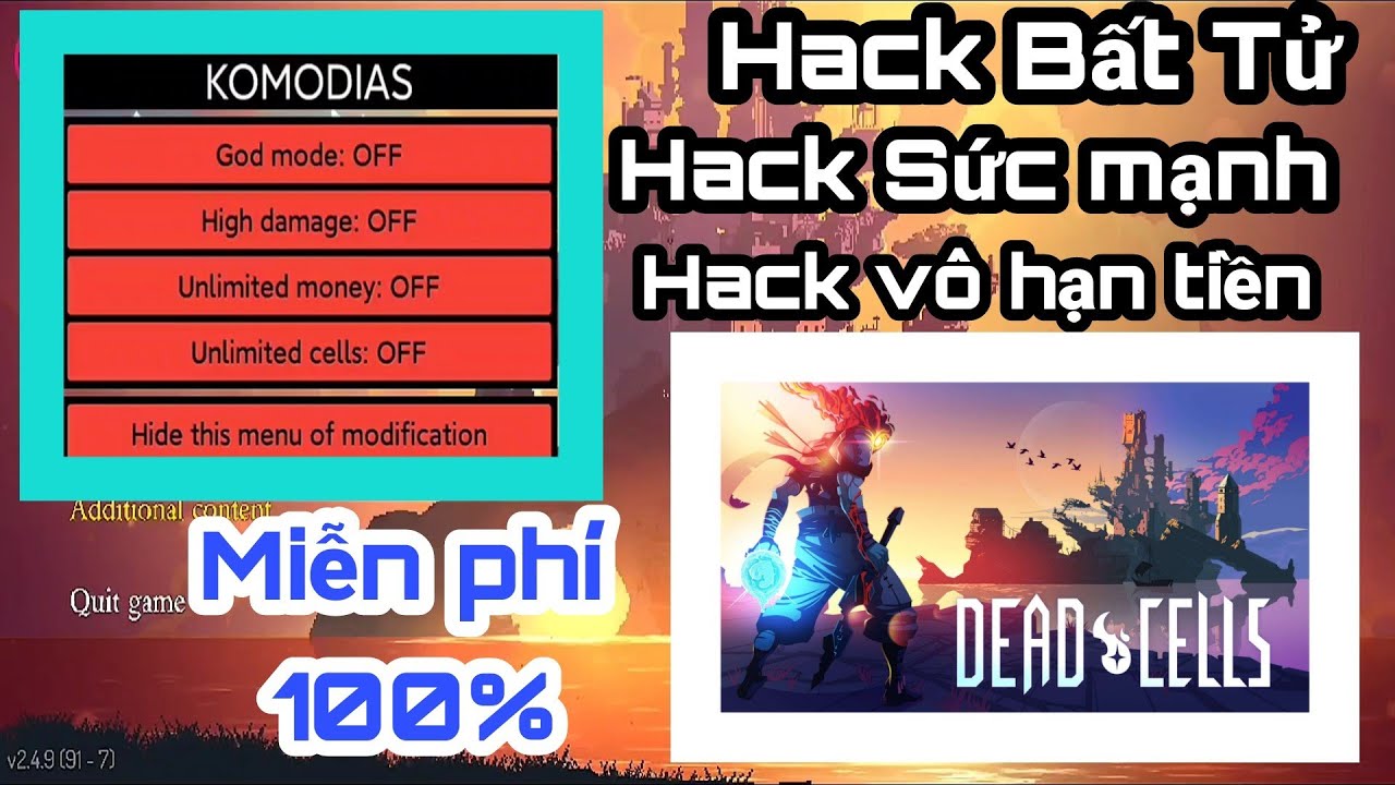 #1 Cách tải game Dead Cells Mod APK Hack bất tử, vô hạn tiền, tăng lực chiến cho điện thoại Mới Nhất