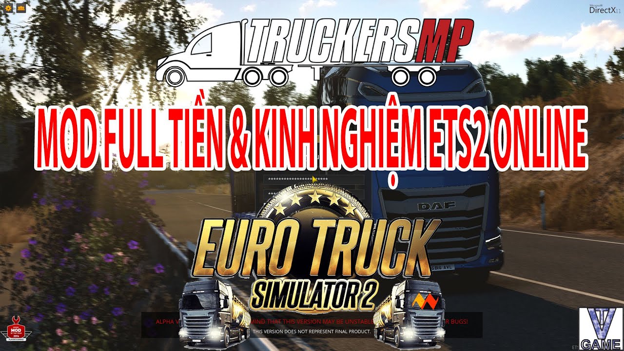 #1 Hướng Dẫn Mod FULL TIỀN & KINH NGHIỆM Game EURO TRUCK SIMULATOR 2 ONLINE Mới Nhất