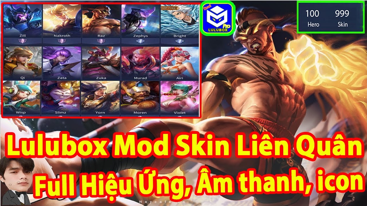 #1 Cách Mod Skin Liên Quân Lulubox Pro Mới Nhất Mùa 22 |Lulubox Mod Full Skin Liên Quân | Bình Bun Mới Nhất