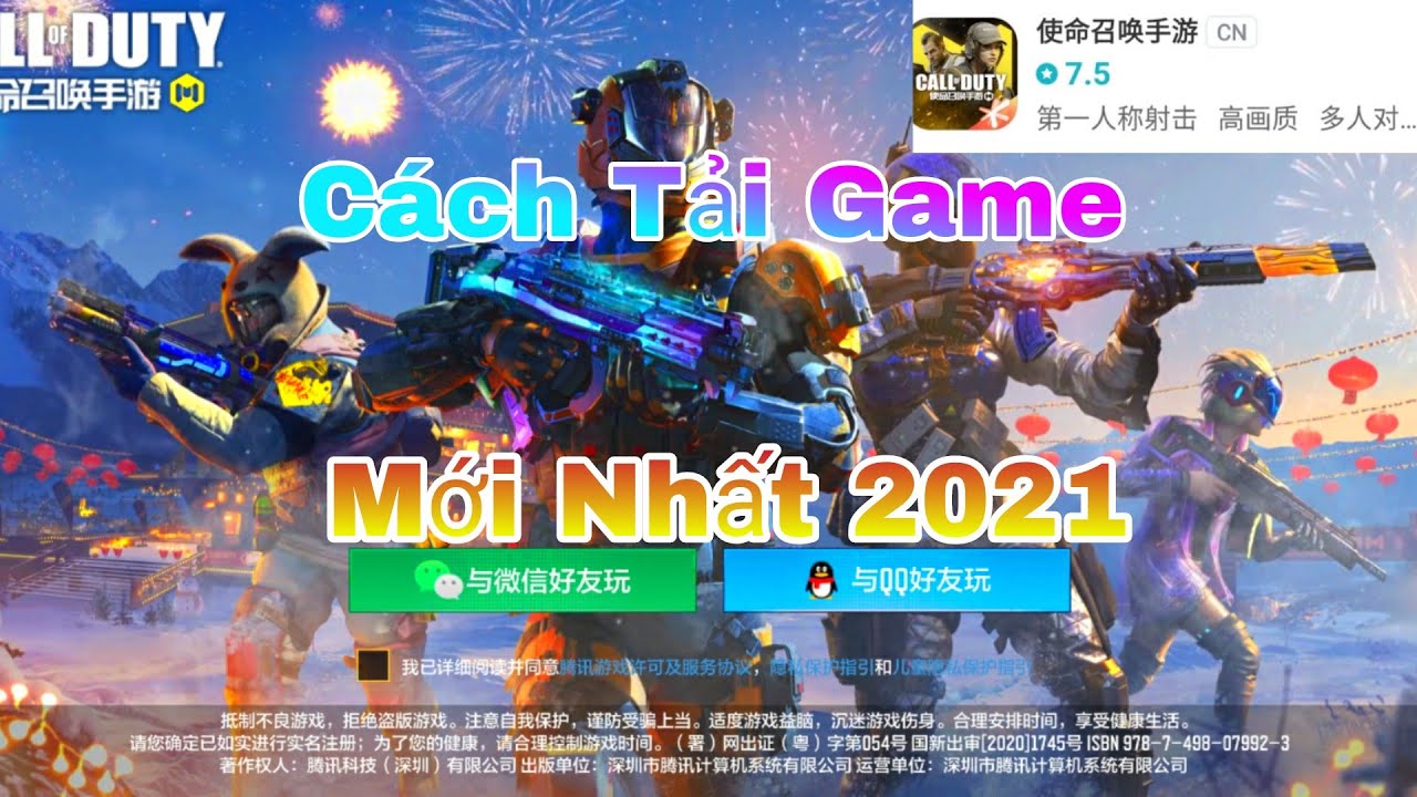 #1 Hướng Dẫn Cách Tải Game Call Of Duty China Cho Androi Mới Nhất 2021 Mới Nhất