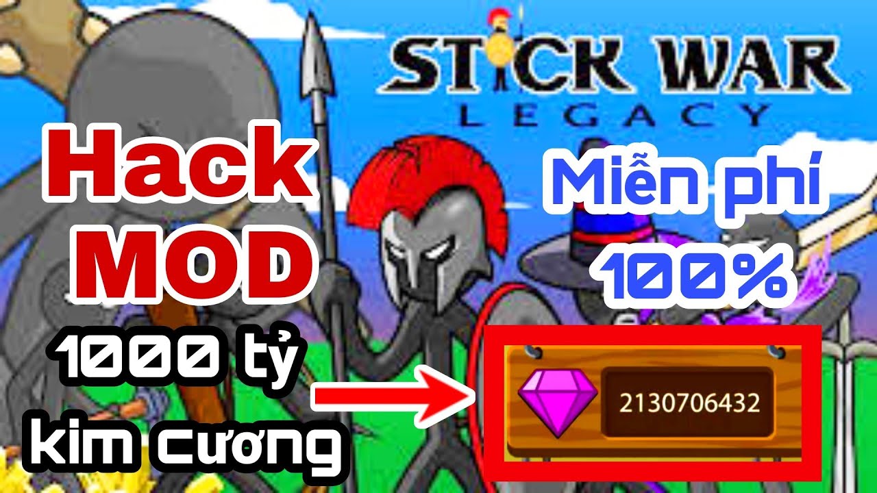 #1 Cách tải game Stick War Legacy Mod APK Hack vô hạn kim cương miễn phí cho điện thoại Mới Nhất