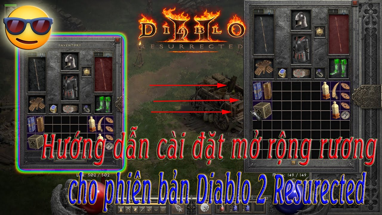#1 Hướng dẫn cài đặt từ A – Z Mod mở rộng rương cho Diablo 2 Resurrected – Game Nhập vai HOT năm 2021 Mới Nhất