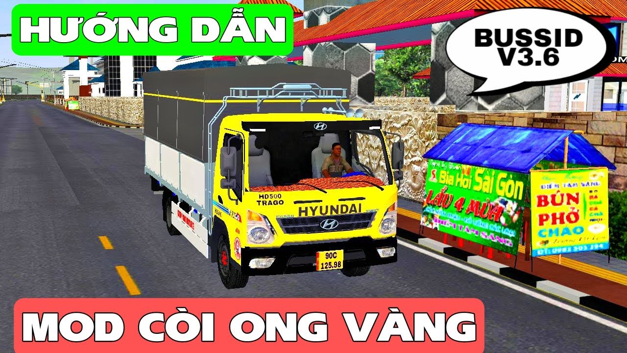 #1 Hướng dẫn mod còi ong vàng, kèn cướp biển, bussid v3.6.1 | bus simulator Indonesia Mới Nhất