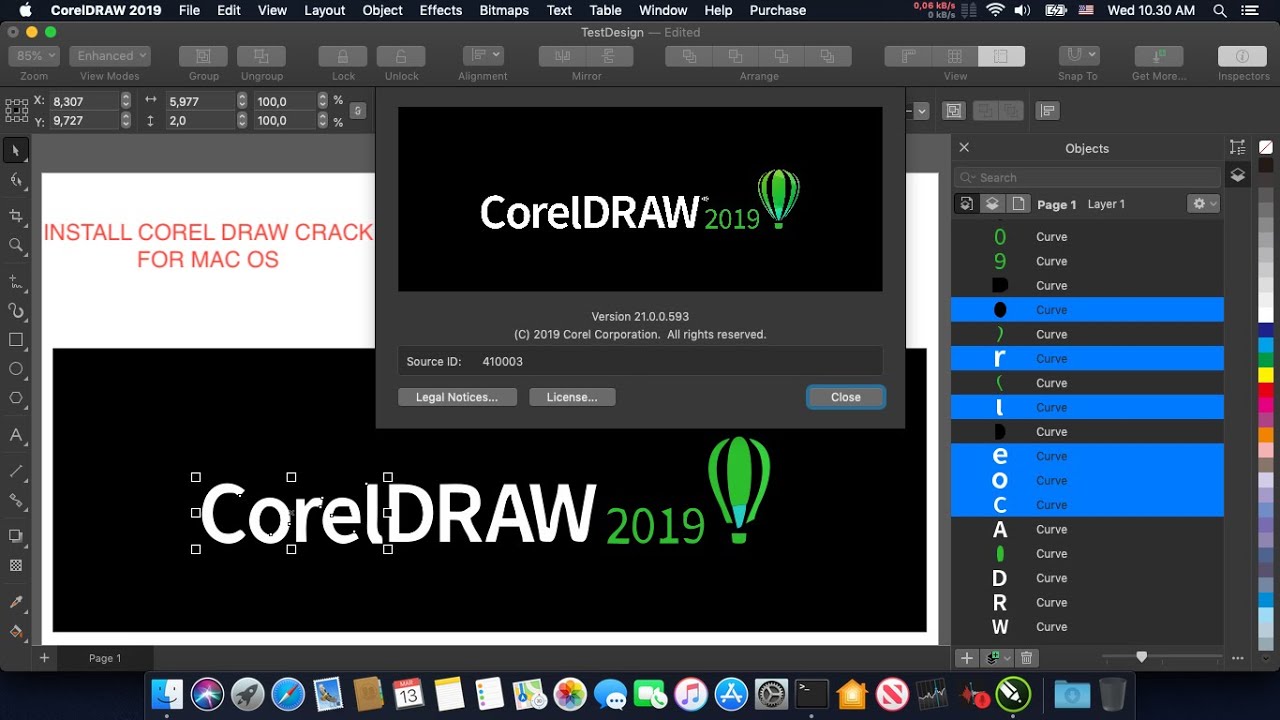 #1 Cara Install Corel Draw Full Active Di Mac OS Mới Nhất