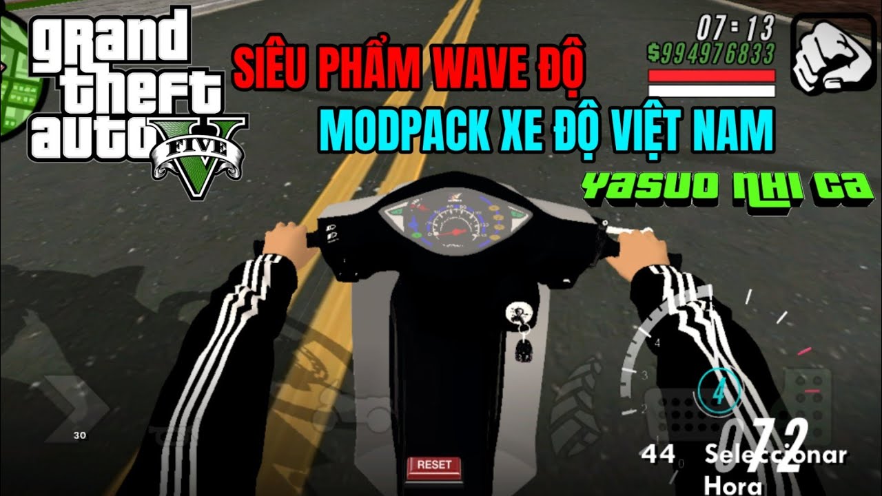 #1 [GTA San] Siêu Phẩm Mod Pack Xe Độ Việt Nam Wave Độ Dân Tổ Náo Loạn Hồ Gươm Mới Nhất