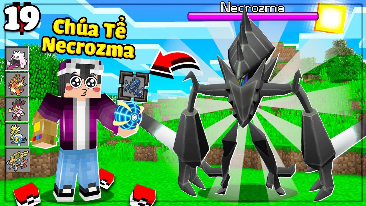 #1 MINECRAFT PIXELMON * TẬP 19 | LỘC THÁCH ĐẤU CHÚA TỂ NECROZMA😎HỒI SINH POKEMON HÓA THẠCH CỔ ĐẠI😱 Mới Nhất