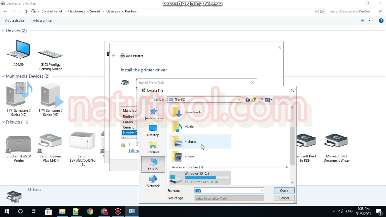 #1 Hướng Dẫn Cài Driver Máy in Canon LBP2900 trên hệ điều hành windows 10 64 bit Mới Nhất