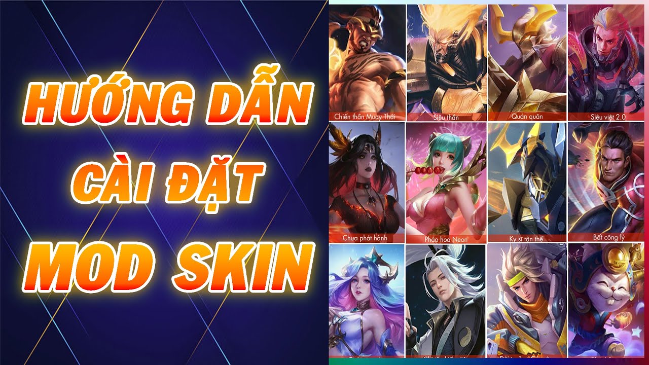 #1 Hướng Dẫn Cách Cài Đặt Và Xoá MOD Skin Liên Quân Mobile Mới Nhất