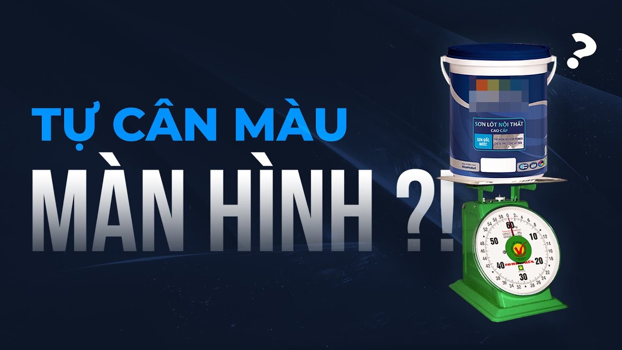 #1 Hướng dẫn tự cân màu màn hình miễn phí tại nhà!!! Mới Nhất