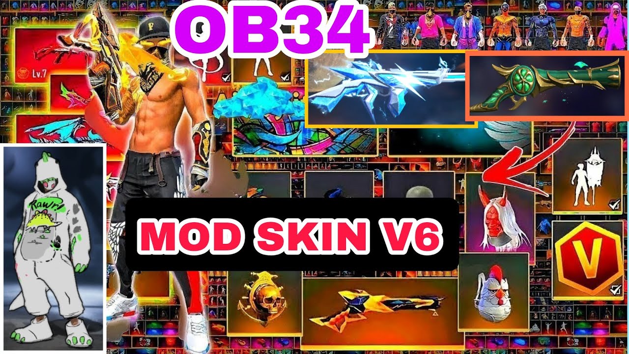 #1 HƯỚNG DẪN MOD FULL SKIN FREE FIRE OB34 MOD FULL SKIN NẮM ĐẤM, SKIN SÚNG, TRANG PHỤC NAM NỮ MỚI NHẤT Mới Nhất