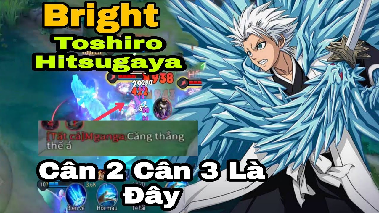 #1 Mod Skin Bright Toshiro Hitsugaya Mùa 22 Vào Đấu Rank Mới Nhất