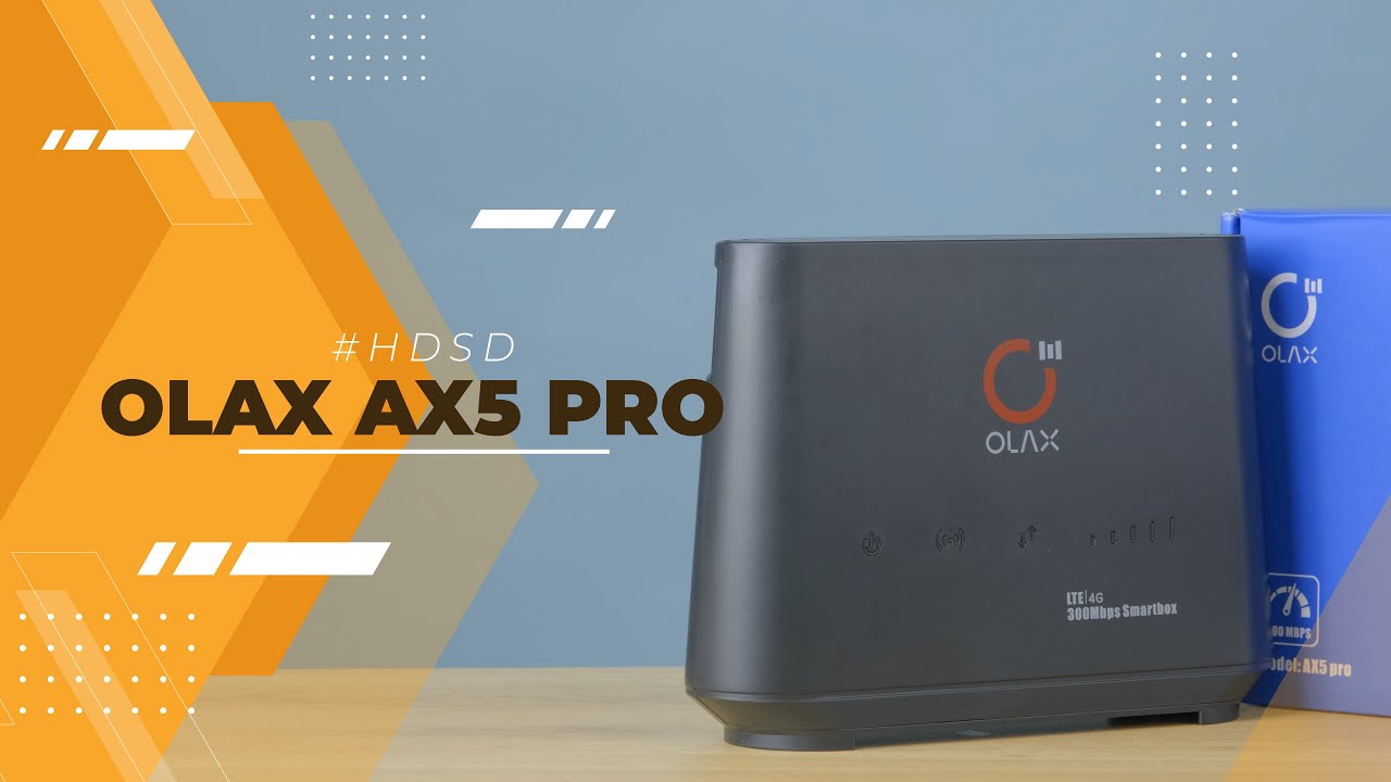 #1 Unbox và Lắp Sim Sử Dụng Bộ Phát Wifi 4G OLAX AX5 PRO Cat4 | Wifishop Mới Nhất