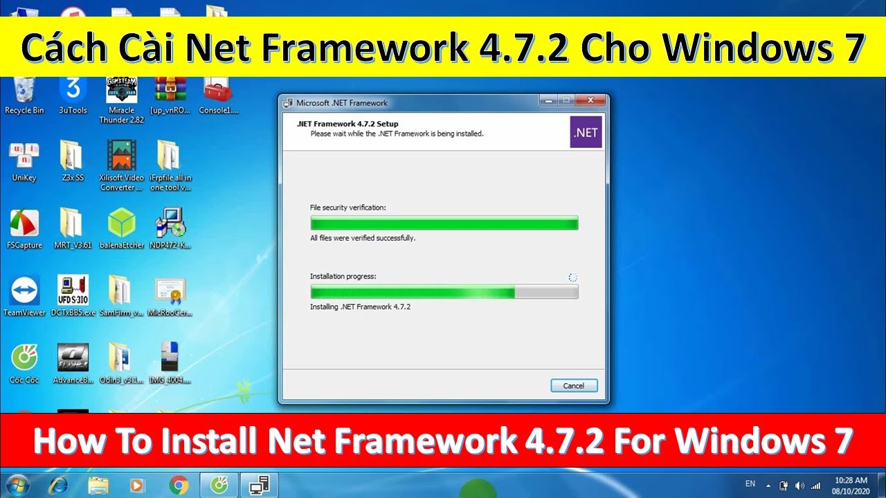 #1 Cách Cài Net Framework 4.7.2 Cho Windows 7 | How To Install Net Framework 4.7.2 For Windows 7 Mới Nhất