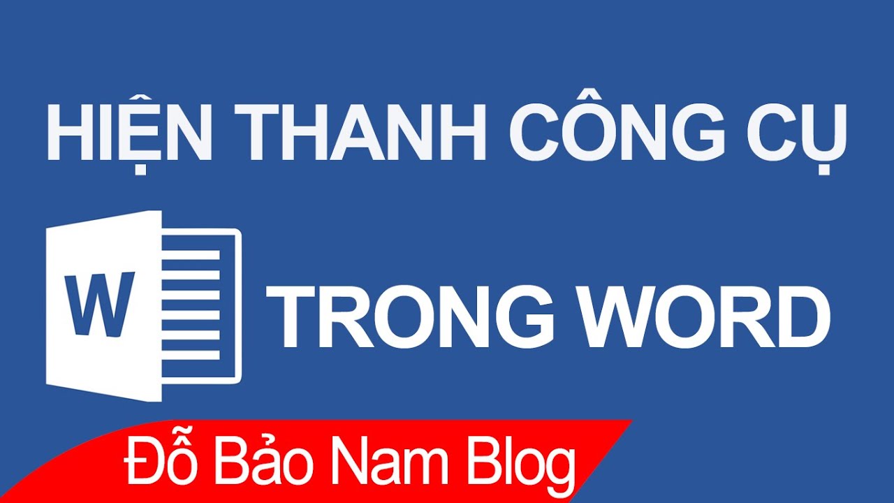 #1 Cách hiện thanh công cụ trong Word cực đơn giản chỉ với 2 click chuột Mới Nhất