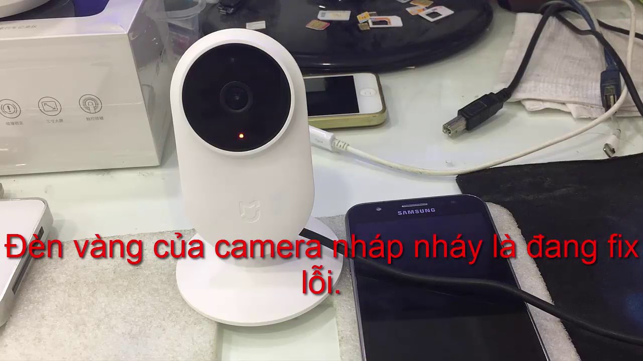 #1 Hướng Dẫn Fix Lỗi Treo Đèn Vàng Xiaomi MiJia Camera 1080p. Mới Nhất