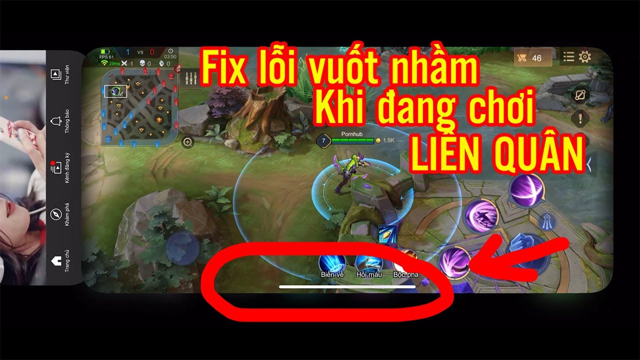 #1 Hướng dẫn Fix vuốt nhầm khi chơi Game Liên Quân trên IOS 14 Mới Nhất