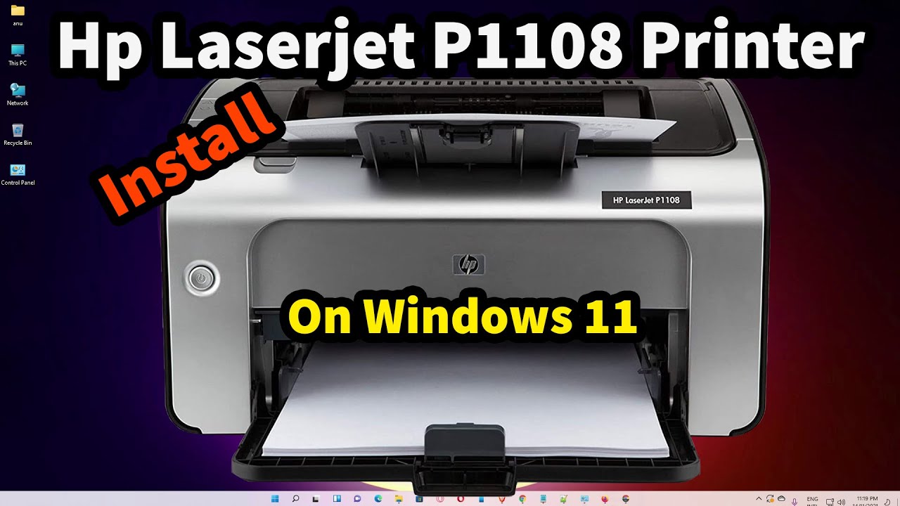 #1 How to Download & Install Hp LaserJet P1108 Printer Driver in Windows 11 Pc or Laptop Mới Nhất