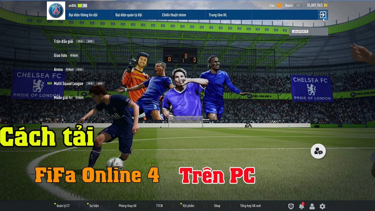 #1 Hướng dẫn cách tải và cài đặt game FiFa Online 4 trên máy tính Pc Laptop | Cách Tải Fo4 Mới Nhất