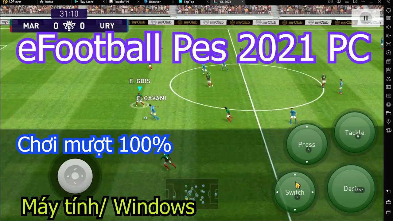 #1 eFootball Pes 2021 PC – Cách tải và chơi trên máy tính Windows mượt, nhanh Mới Nhất