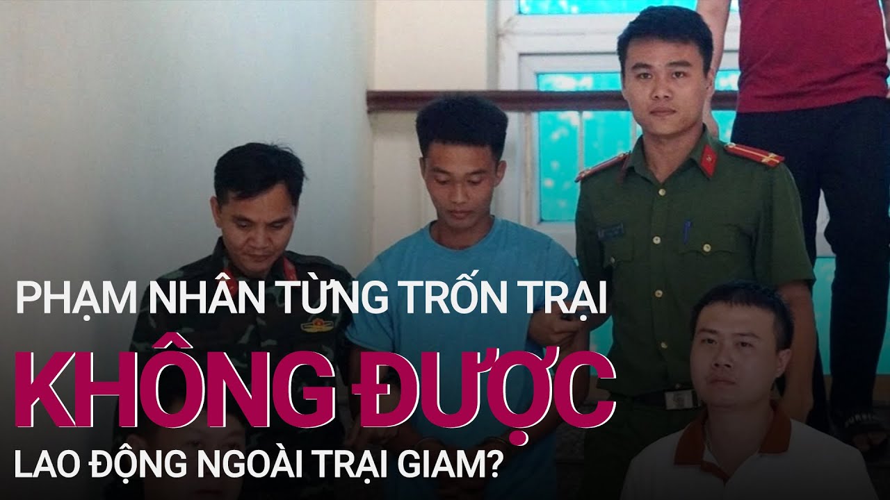 #1 Phạm nhân từng trốn trại có thể không được lao động ngoài trại giam | VTC Now Mới Nhất