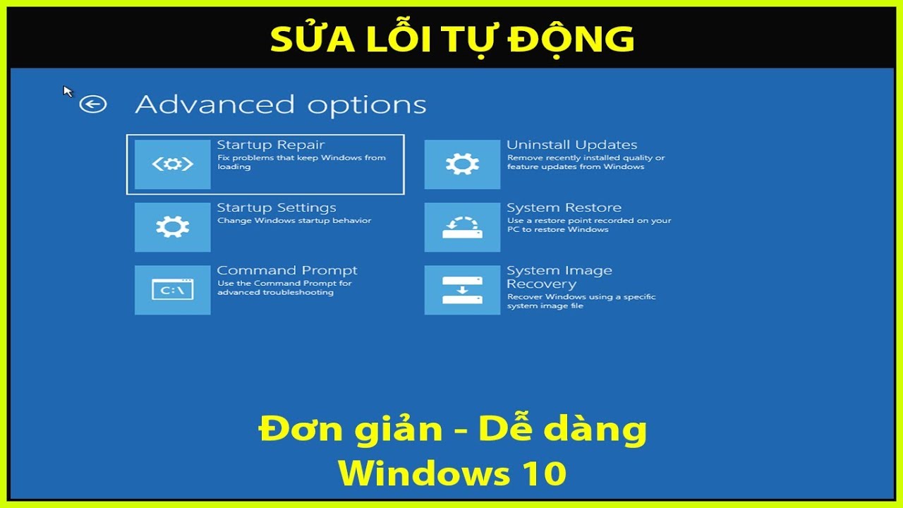 #1 Cách sử dụng Windows Repair để sửa lỗi tự động Windows 10 (How to Repair Windows 10) Mới Nhất