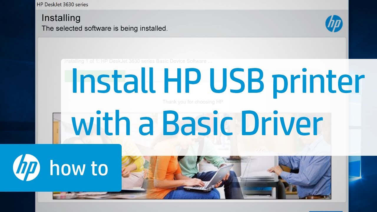 #1 Install an HP Printer Using a USB Connection and Basic Driver | HP Printers | @HPSupport Mới Nhất