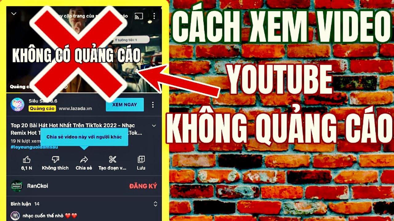 #1 Cách Xem Video YOUTUBE Không Quảng Cáo | Chặn Quảng Cáo YouTube Mới Nhất