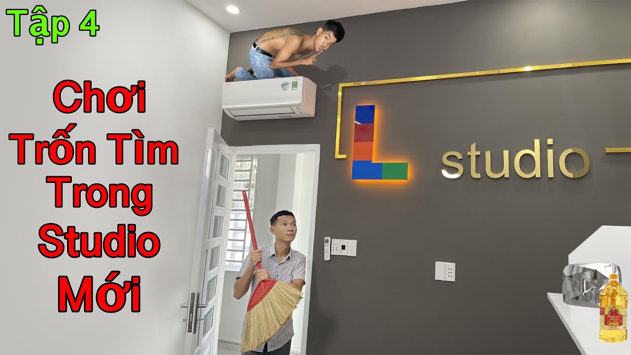 #1 Người Cuối Cùng Còn Chơi Trốn Tìm Trong Studio Mới Sẽ Thắng 5 Triệu | Team Lâm Vlog Trốn Tìm Tập 4 Mới Nhất