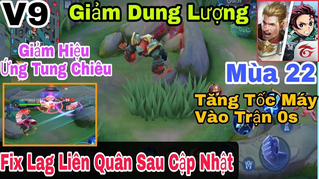 #1 Hướng Dẫn Fix Lag Liên Quân Sau Cập Nhật V9 Mới Nhất Siêu Mượt FPS CAO Phiên Bản MÙA LỄ HỘI 5V5 Mới Nhất