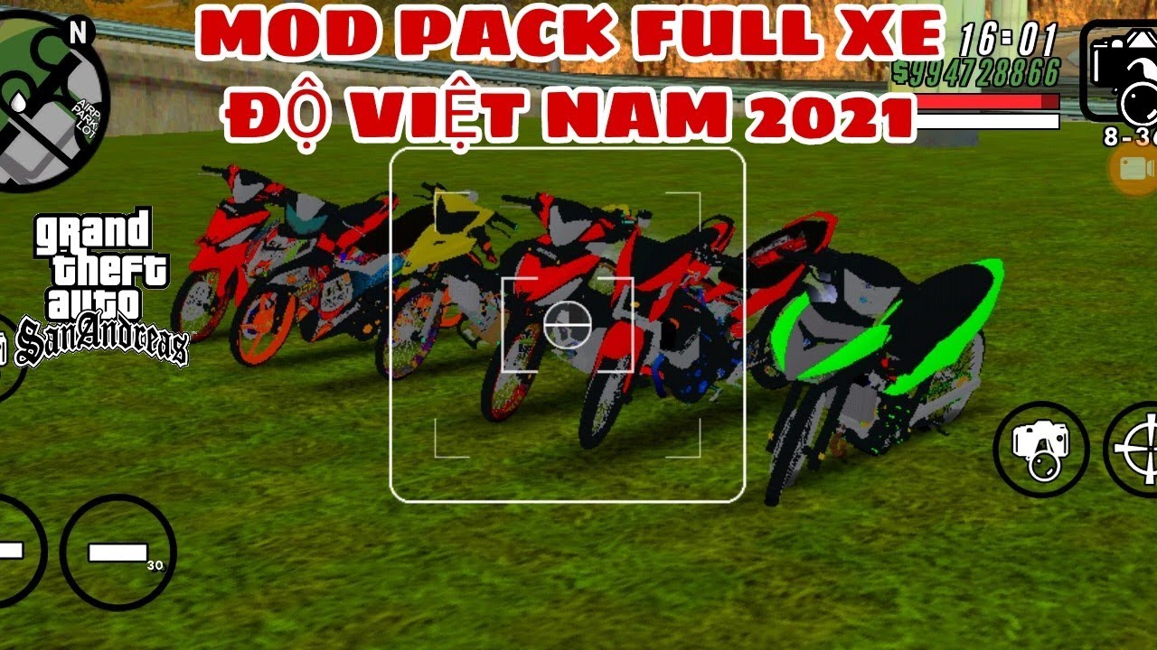 #1 Cách Tải GTA San Mod Pack Full Xe Độ Việt Nam Trên Điện Thoại Mới Nhất 2021 Mới Nhất