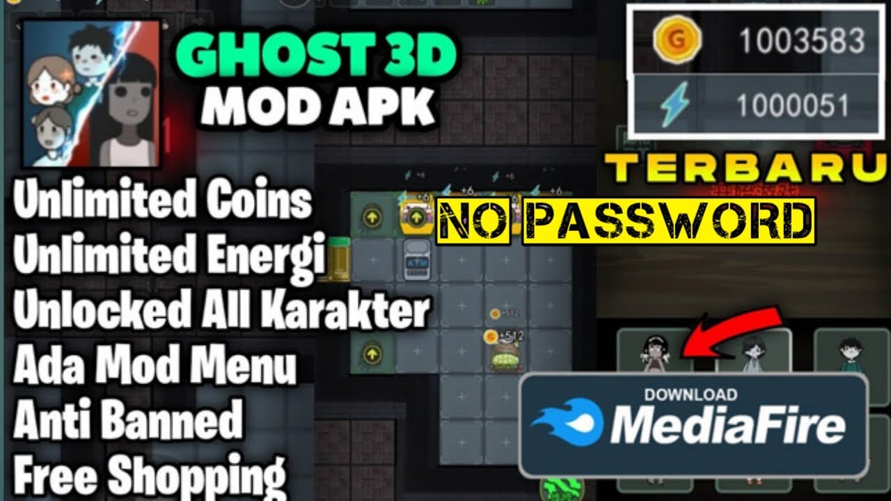 #1 Download Game Ghost 3D Mod Unlimited Money | 2022 Yang Viral di Tiktok Mới Nhất