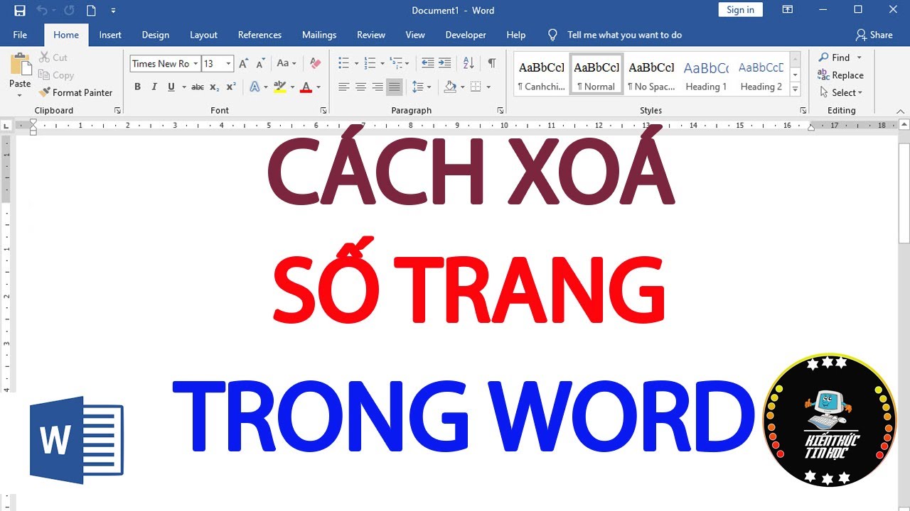 #1 Cách xoá số trang trong Word | Cách loại bỏ số trang trong Word Mới Nhất