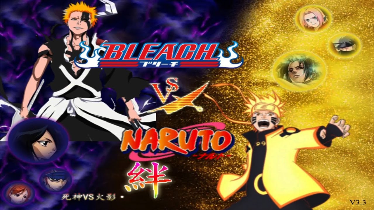 #1 Bleach VS Naruto 3.3 MOD 200+ Characters (PC) [DOWNLOAD] Mới Nhất