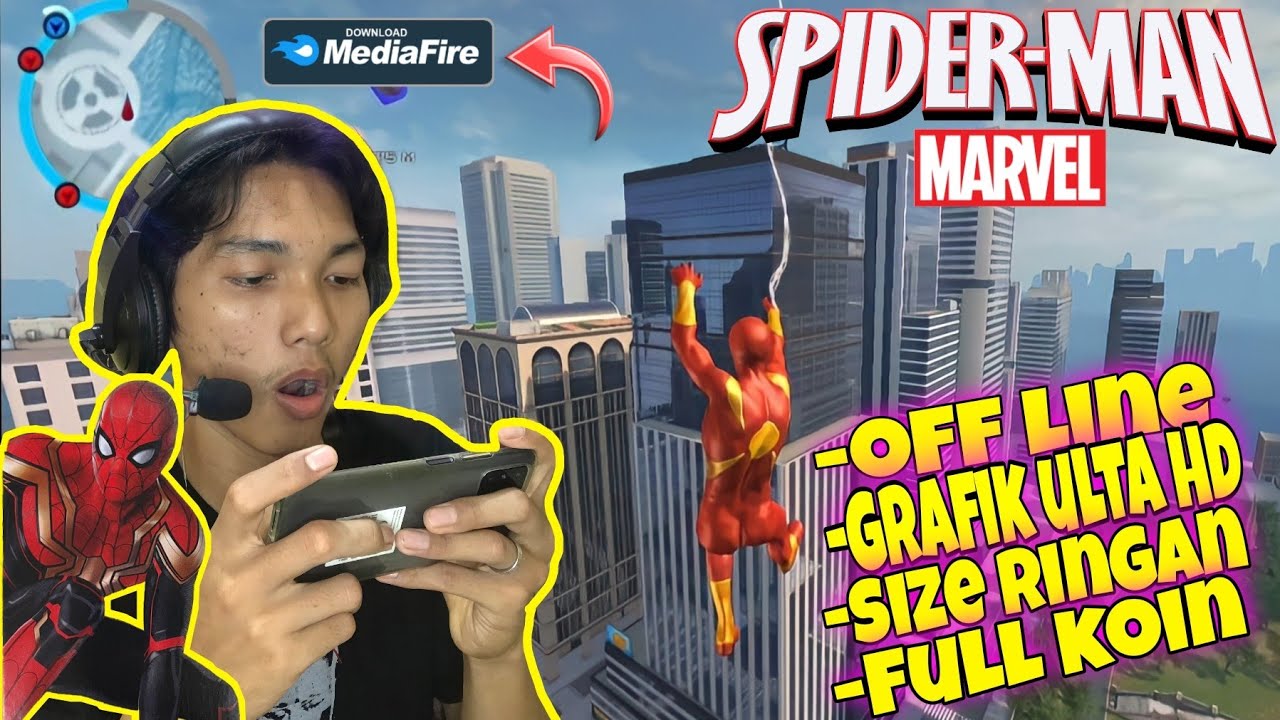 #1 DOWNLOAD GAME SPIDERMAN GRATIS BUAT HP ANDROID || size kecil grafik dewa Mới Nhất