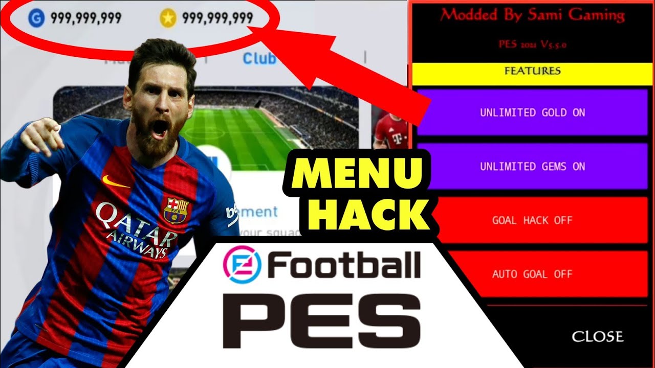 #1 Tải Game PES Menu Hack Full Tiền Mới Nhất – Game eFootball PES Hack Nhiều Tiền – Pes Mobile Hack MOD Mới Nhất