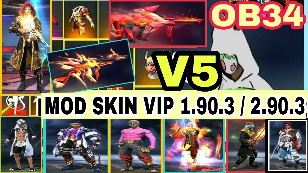 #1 HƯỚNG DẪN MOD FULL SKIN FREE FIRE OB34 V5 , MOD FULL SKIN NẮM ĐẤM, SÚNG, TRANG PHỤC NAM NỮ MỚI NHẤT Mới Nhất