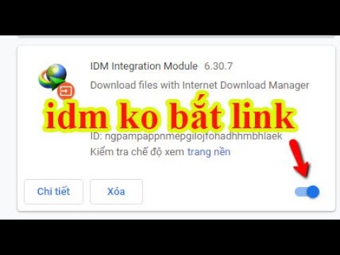 #1 Cách sửa lỗi idm không bắt link trên google chrome hay youtube Mới Nhất