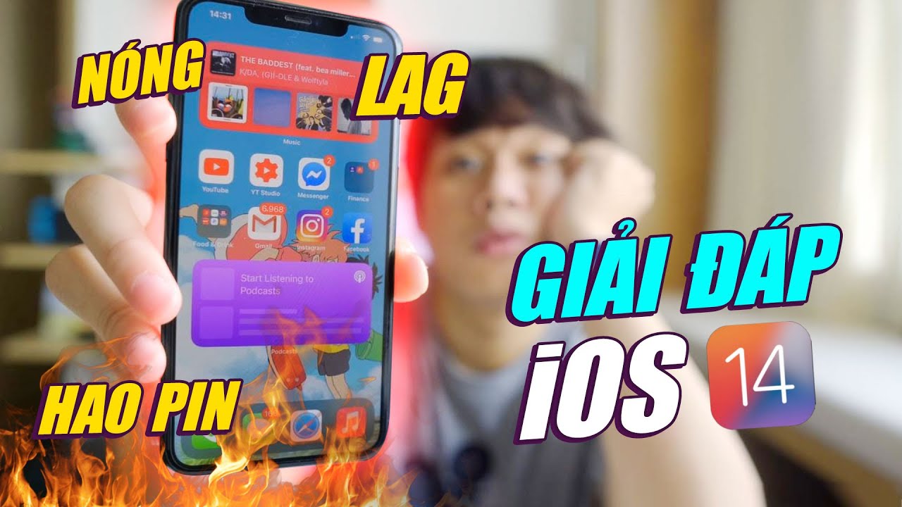 #1 GIẢI ĐÁP iOS 14 : NÓNG, HAO PIN, FACEBOOK MESSENGER SIÊU LAG? – iOS 14 TRÊN iPHONE CŨ Mới Nhất