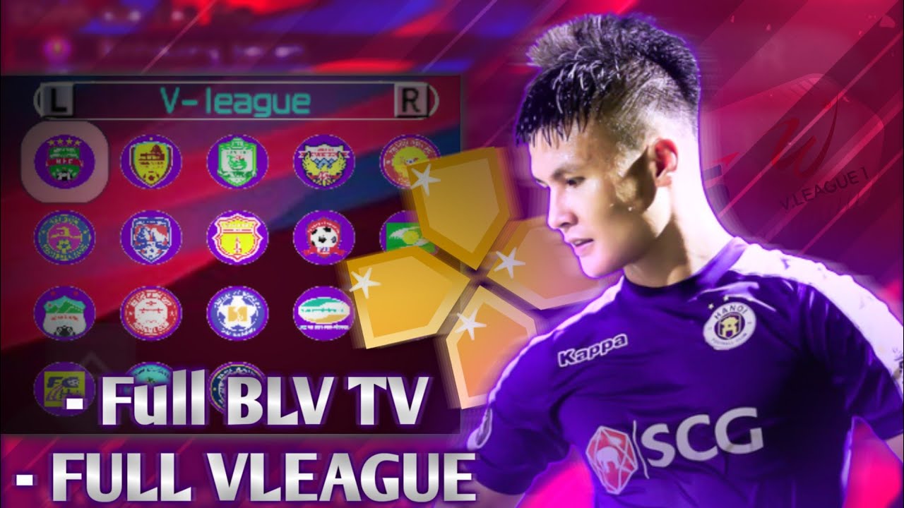 #1 Tải Pes 2020 PPSSPP Mod khuôn mặt mới cầu thủ Việt Nam • Full Vleague BLV Tiếng Việt • Cập Nhật Mới Mới Nhất