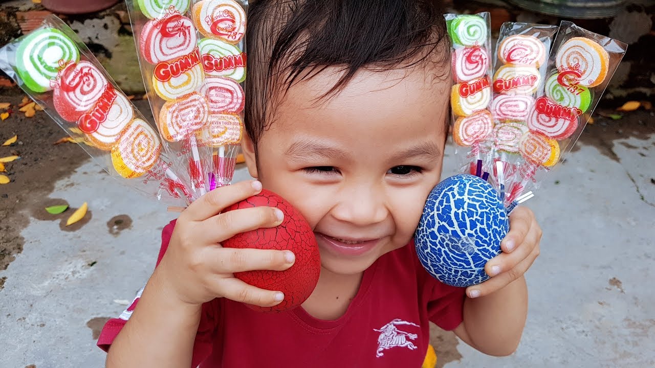 #1 Trò Chơi Bé Cho Khủng Long Ăn Kẹo ❤ ChiChi ToysReview TV ❤ Đồ Chơi Trẻ Em Baby Song Mới Nhất