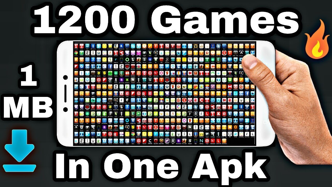 #1 [1MB] Download 1200 Games In One Apk For Android Phone Mới Nhất