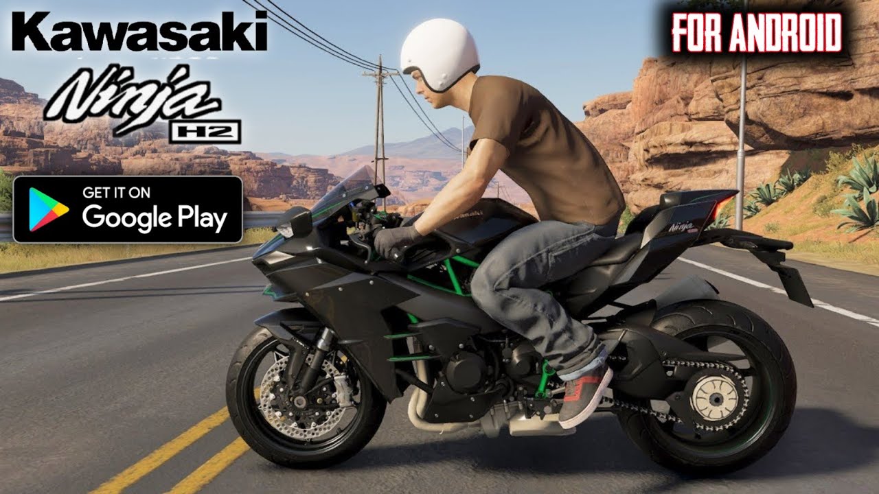 #1 Download Ninja H2 Bike Game On Android Phone || Kawasaki Ninja h2r Bike Game For Playstore || 2021 Mới Nhất