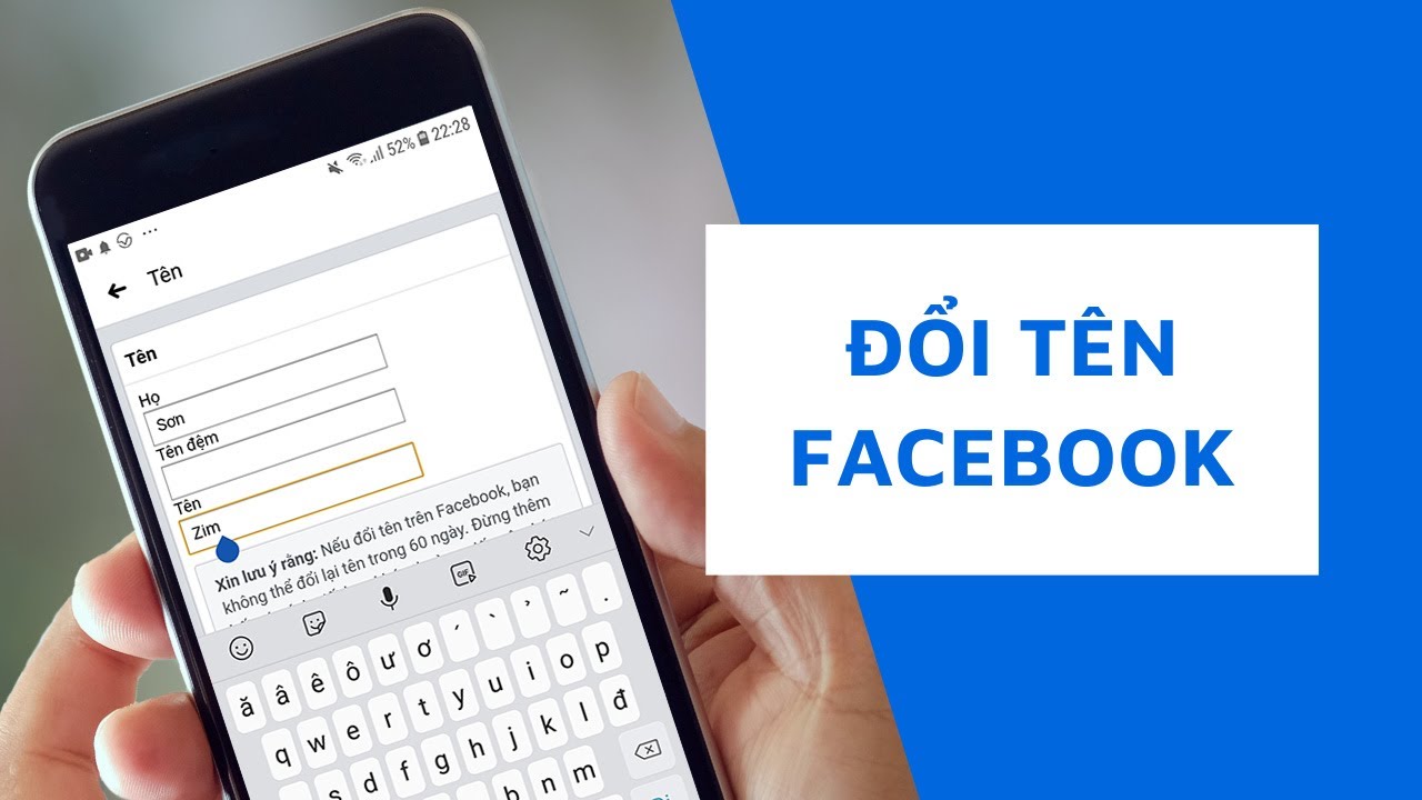 #1 Cách đổi tên facebook trên điện thoại | kể cả chưa đủ 60 ngày hoặc quá 5 lần Mới Nhất