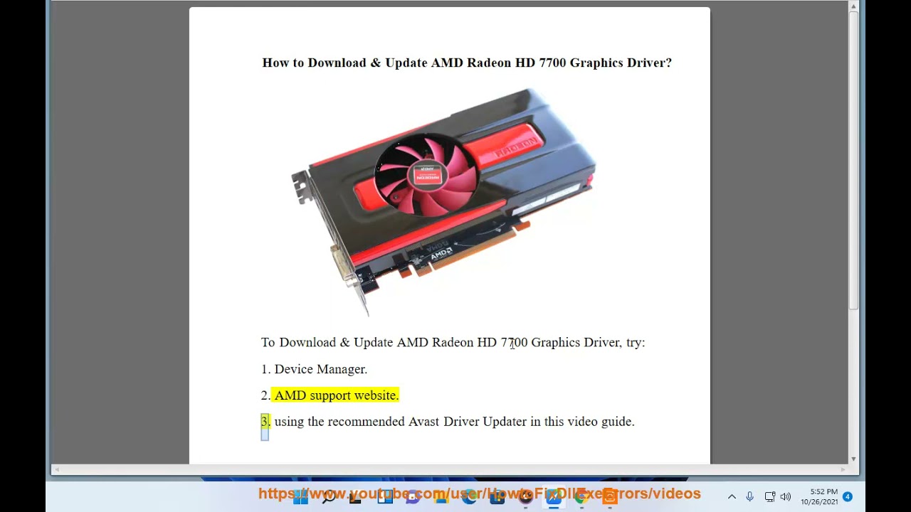 #1 Download & Update AMD Radeon HD 7700 Graphics Driver for Windows 10/8/7 Mới Nhất