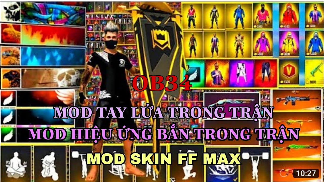 #1 HƯỚNG DẪN MOD SKIN TRANG PHỤC VIP NAM NỮ V8 FREE FIRE MAX VÀ THƯỜNG VÀO TRẬN NHANH KHÔNG LỖI OB34 Mới Nhất