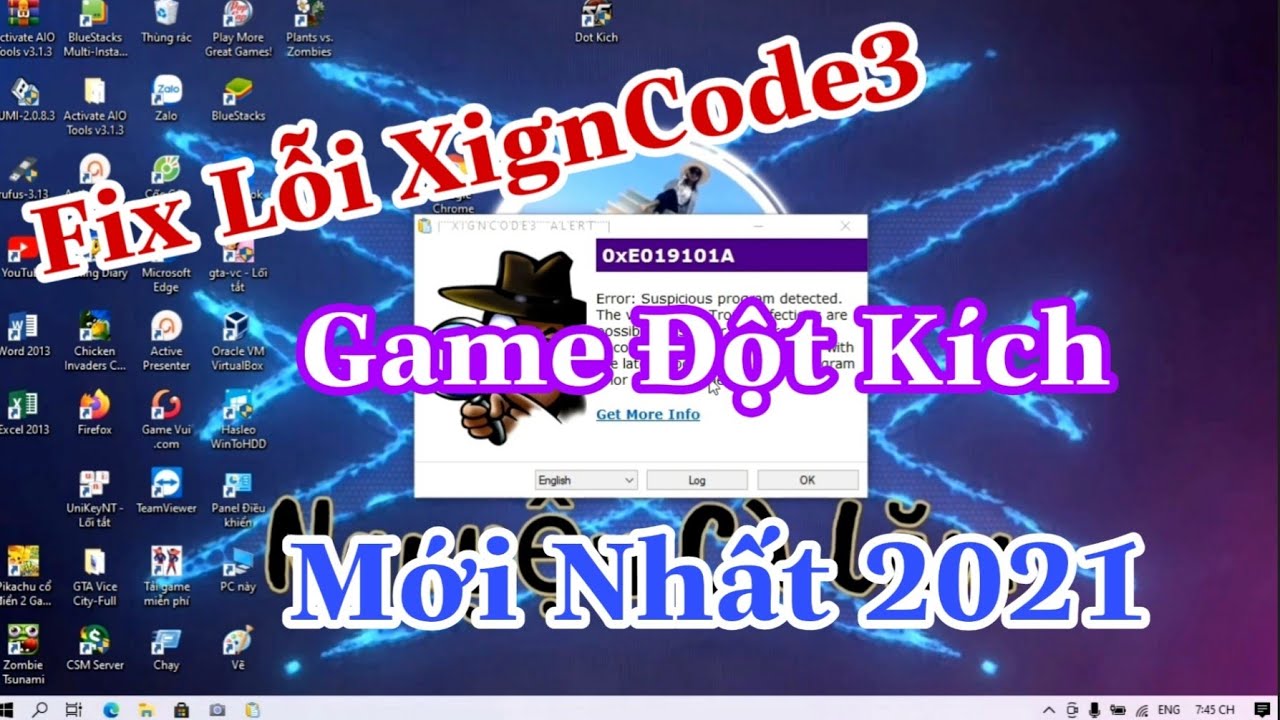 #1 Fix Lỗi XignCode3 Game Đột Kích Mới Nhất 2021 | Fix XignCode3 Game CF Mới Nhất