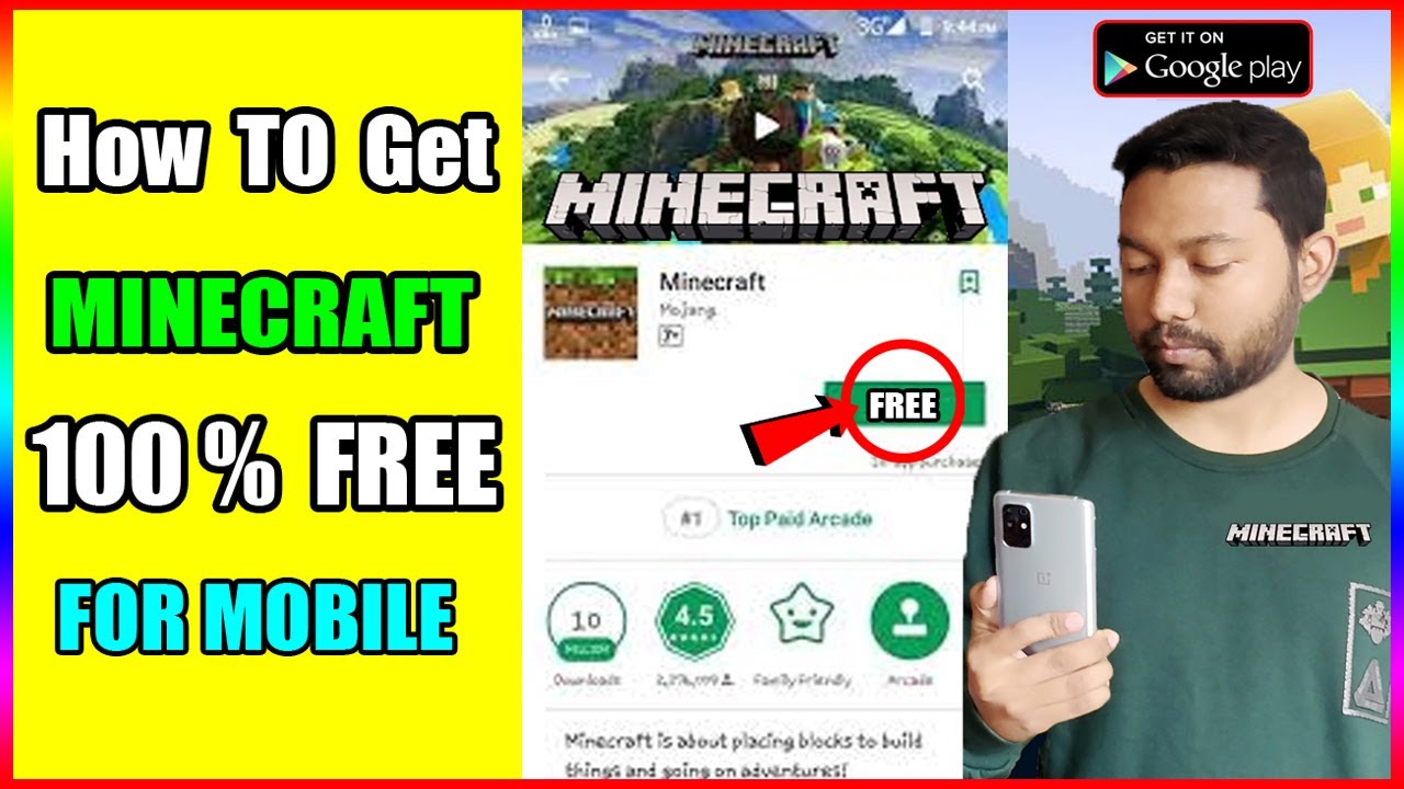 #1 How To Download Minecraft Game For Mobile ? How To Get Minecraft Game in Mobile Mới Nhất