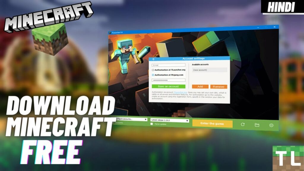 1 How To Download Install Minecraft On PC For Free Tlauncher   1655200078 Maxresdefault 1024x576 